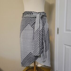 Banana Republic NWT high low skirt 6P Petite faux wrap